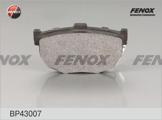Колодки тормозные дисковые BP43007 FENOX