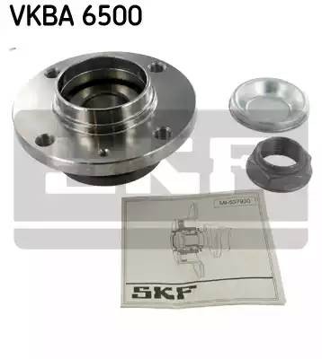 Подшипник ступицы колеса со ступицей (комплект) VKBA6500 SKF