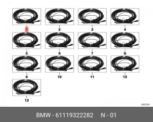 Модуль провода 61 11 9 322 282 BMW
