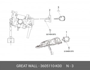  3605110-K00 GREAT WALL
