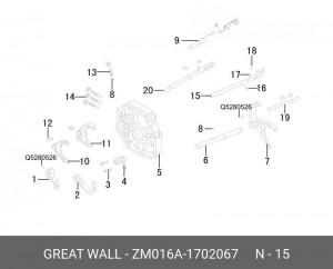  ZM016A-1702067 GREAT WALL