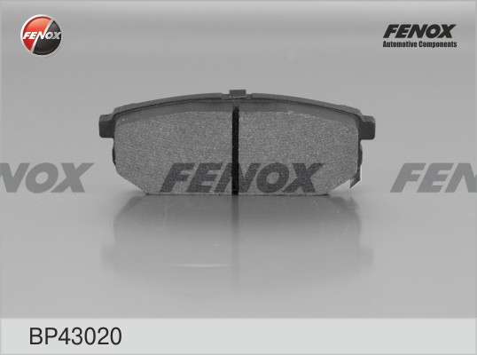Колодки тормозные дисковые BP43020 FENOX