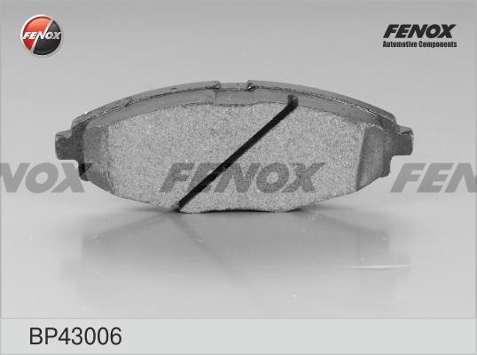 Колодки тормозные дисковые BP43006 FENOX