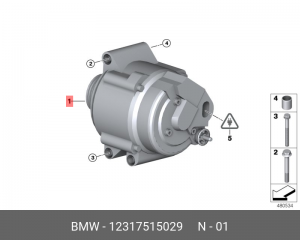 Компактный генератор 12 31 7 515 029 BMW