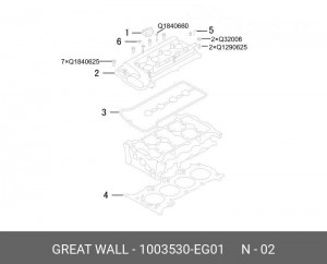  1003530-EG01 GREAT WALL