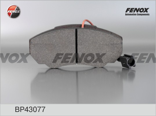 Колодки тормозные дисковые BP43077 FENOX