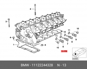 Прокладки ДВС (комплект) 11 12 2 244 328 BMW