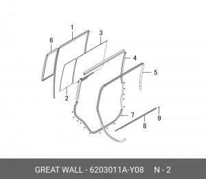  6203011A-Y08 GREAT WALL