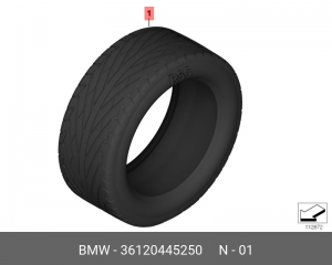 Goodyear Excellence ROF 36 12 0 445 250 BMW