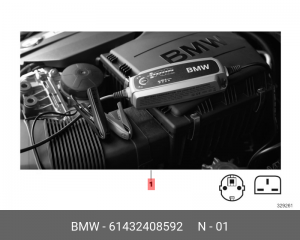 Зарядное устройство 61 43 2 408 592 BMW