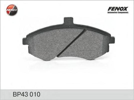 Колодки тормозные дисковые BP43010 FENOX