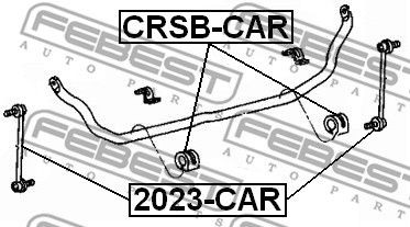 Стойка стабилизатора 2023-CAR FEBEST